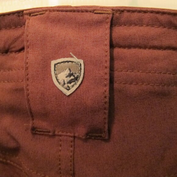 From REI:  KUHL Womens cargo pants Size 14  Burgandy - Picture 3 of 9